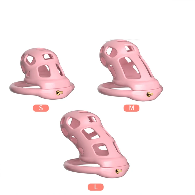 Men Silicone Chastity Cage Cock Lock Penis Ring Sex Toys For Sissy Men Stretcher BDSM Gay Erotic Urethral Device Adult Sex Toys