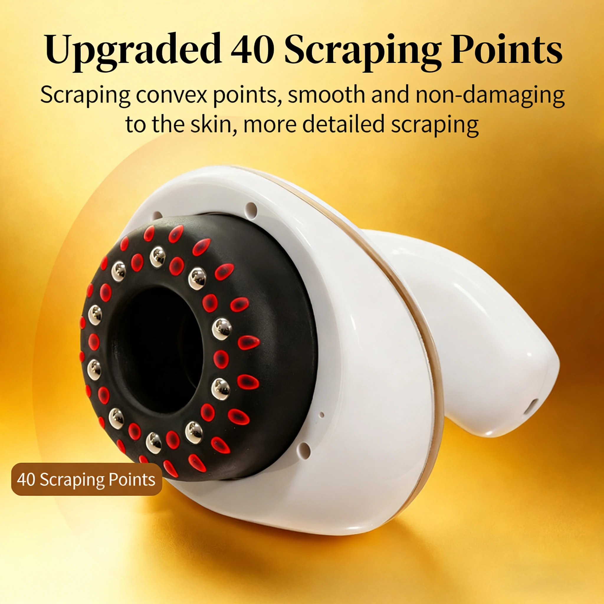 

Home Electric Guasha Scraping Massage Cupping Body Massager Vacuum Cans Suction Cup Heating Fat Burner Anti-cellulite Massager