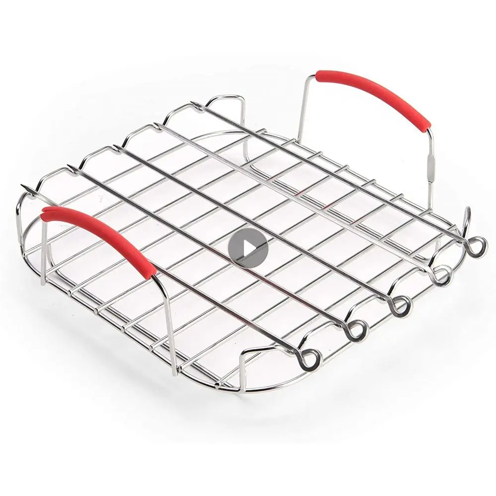 Outdoor Grill Non-stick Surface Durable Enhance Your Grilling Experience High-quality Materials Barbecue Grill Bbq Chicken Rack