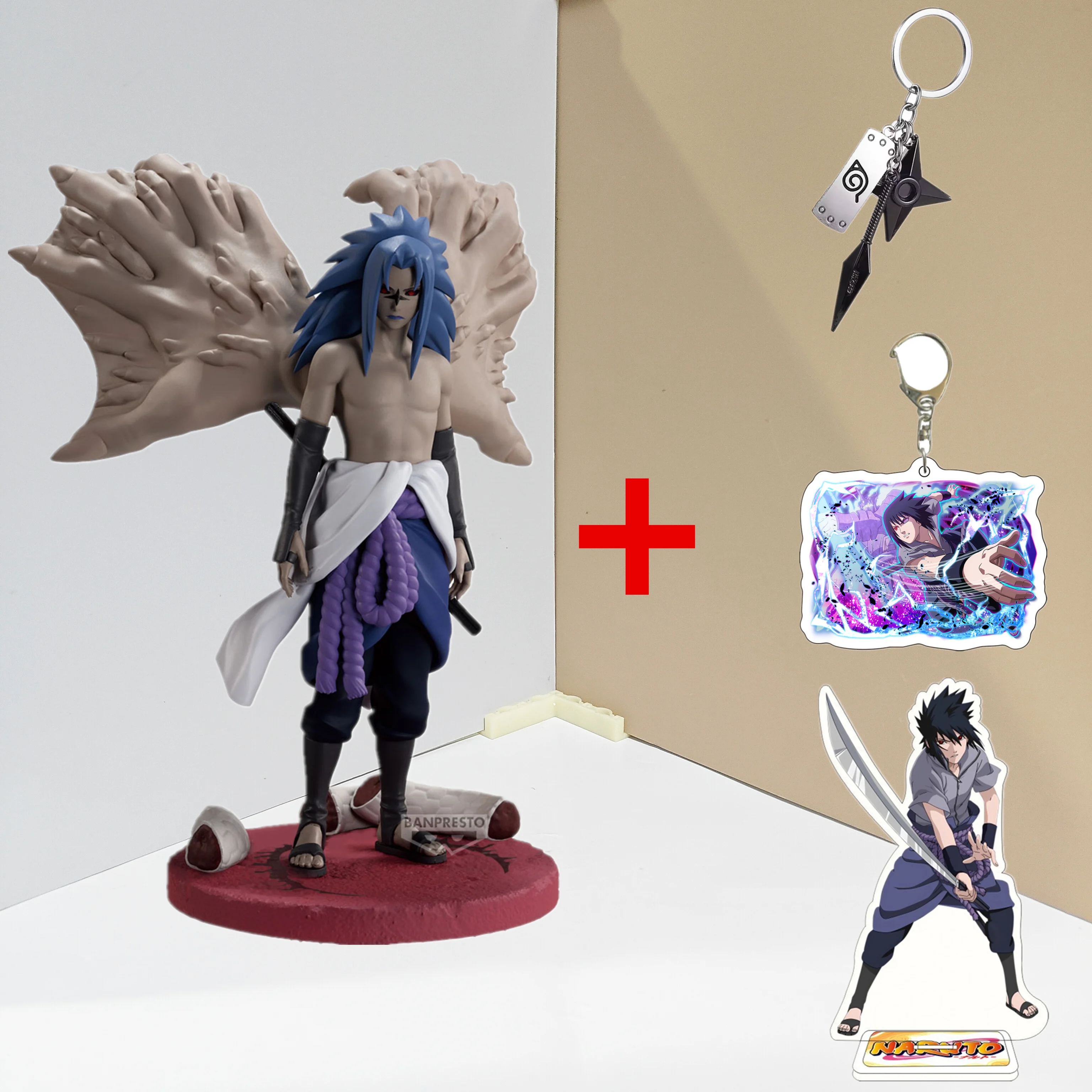 

Фигурка BANDAI Naruto Memorable Saga Special: Учиха Саске, аниме-фигурка, игрушка, модель из ПВХ по мотивам Naruto Shippuden от BANPRESTO