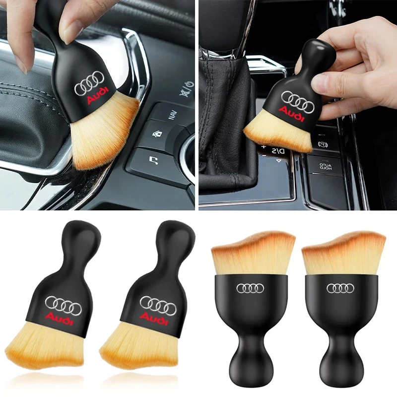 

Car Interior Cleaning Nylon Soft Brush Dust Remover Tools For Audi Q3 Q5L Q5 Q7 Q2L S4 S5 S8 TT RS3 RS4 A6L A4L A3 A4 Accessorie