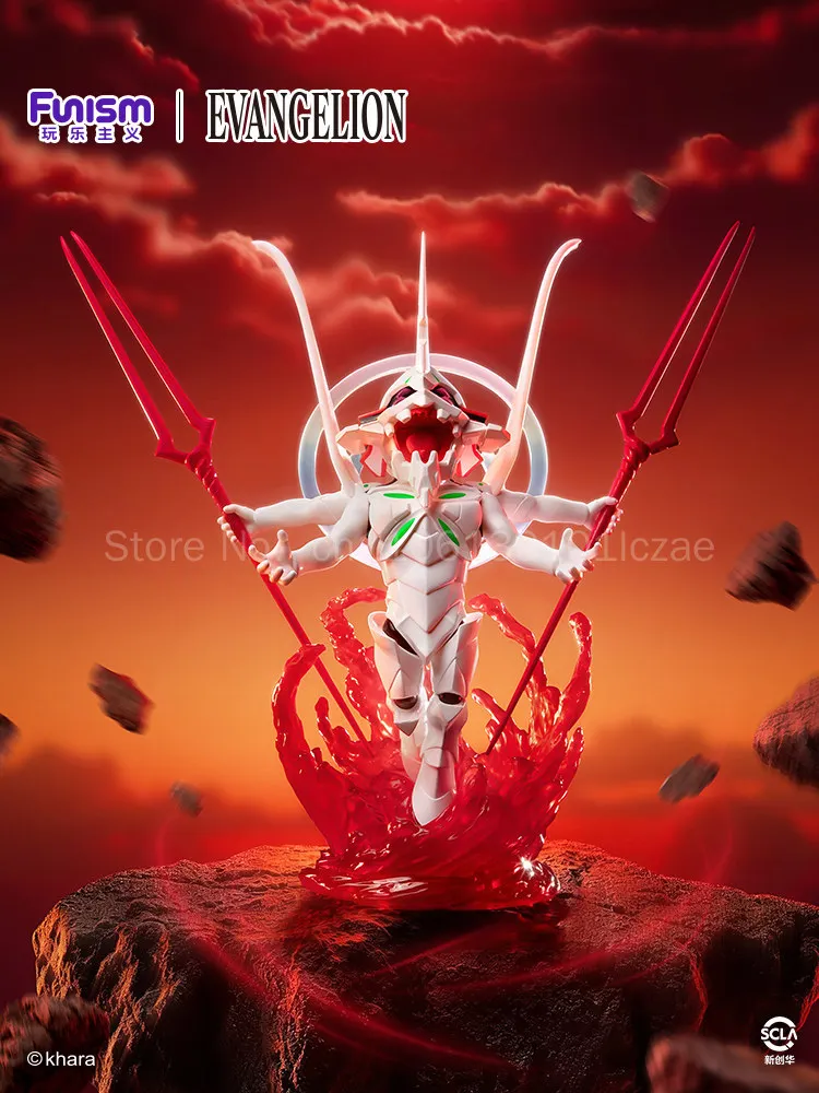 Funism Evangelion Eva Blind Box Second Series Collectible Figure Unit 01 Asuka Anime Figurine For Adult Anime Collectors view 5