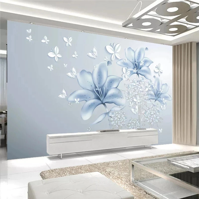 papel-de-parede-mural-3d-com-flores-azuis-moderno-e-simples-personalizado-para-sala-de-estar-sofa-tv-fundo-quarto-restaurante-estudo-hotel-foto