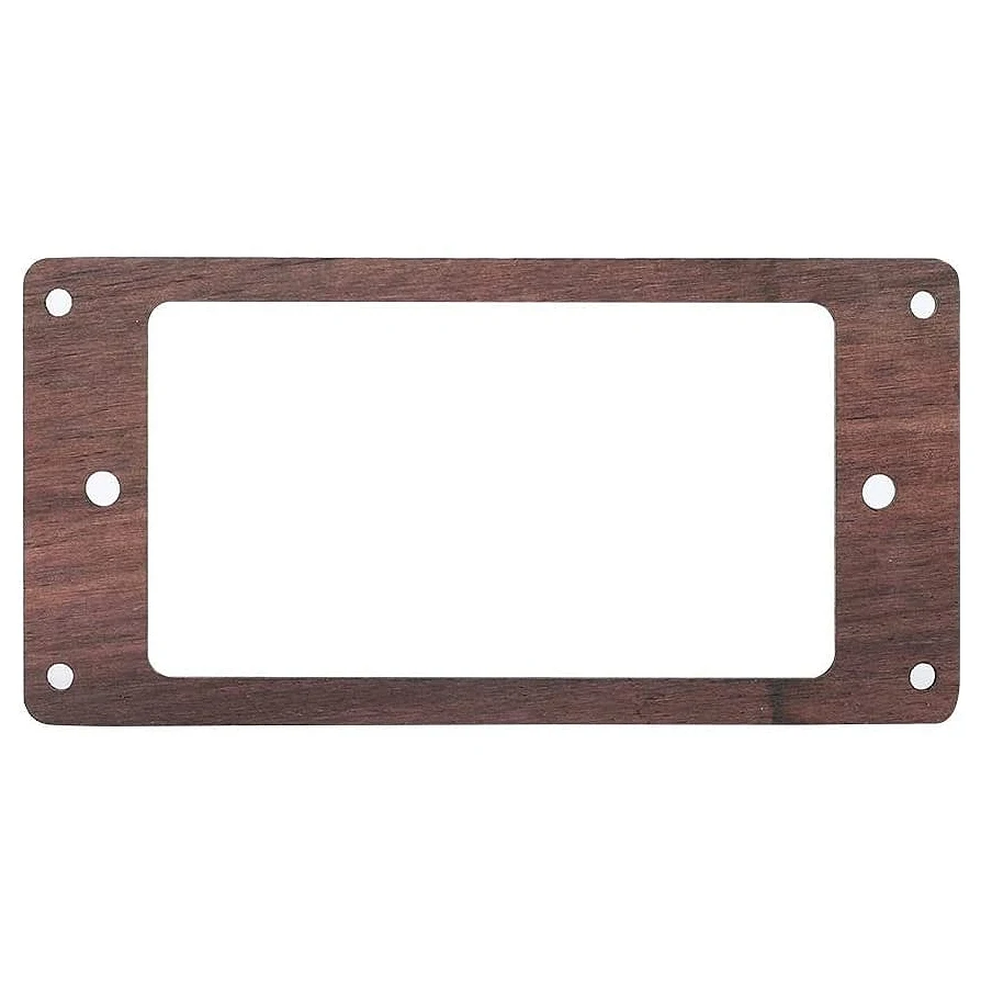 A89E-2Pcs القيثارات الكهربائية خشبية هامبوكر الغيتار لاقط الإطار لاقط تصاعد الدائري