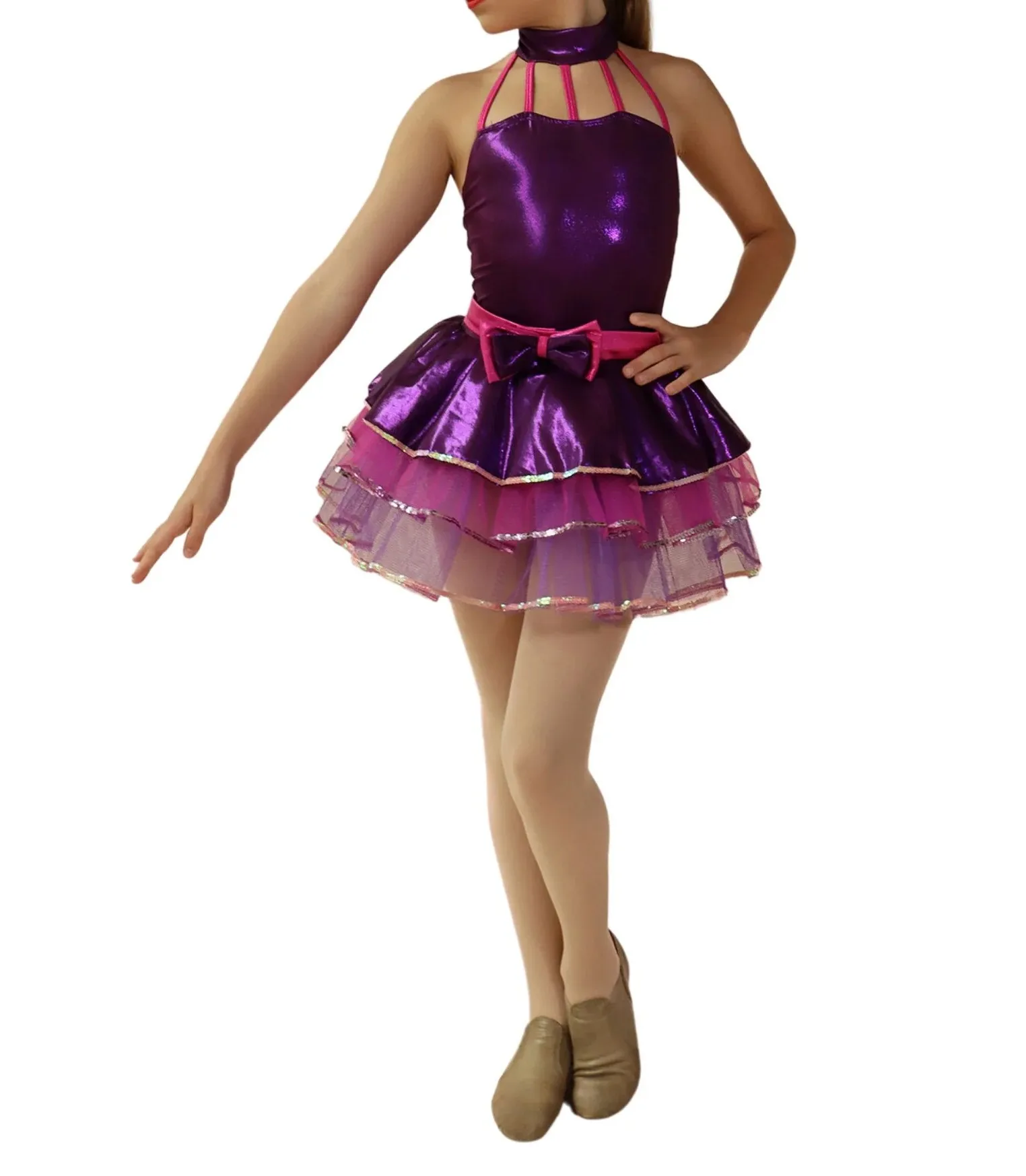 

Customized Professional Jazz Latin Dance Costumes Any Color Women's Dancewear Sparkling Sequin Practice Performance Skirt