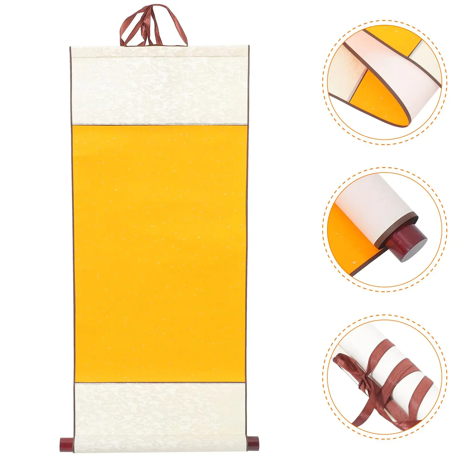 Blank Calligraphy Paper Multi-function Blank Scroll Chinese Painting Scroll Unique Painting Paper