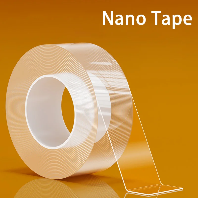 Ultra-thick high-adhesive nano tape double-sided non-marking waterproof tape for bathroom kitchen sink faucet gel sticker