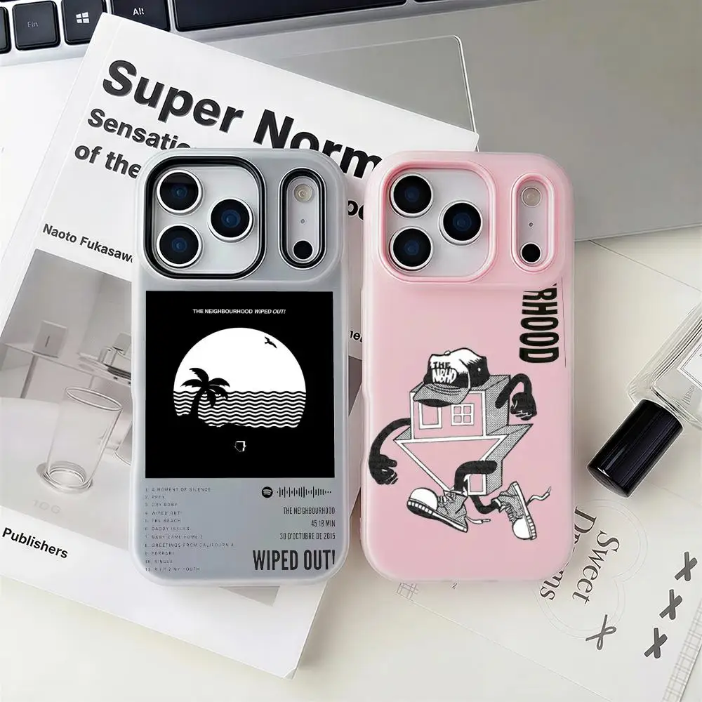 

The Neighbourhood Phone Case 2-in-1 Detachable Clear Case with Slot for Cards & Photos iPhone 12-17