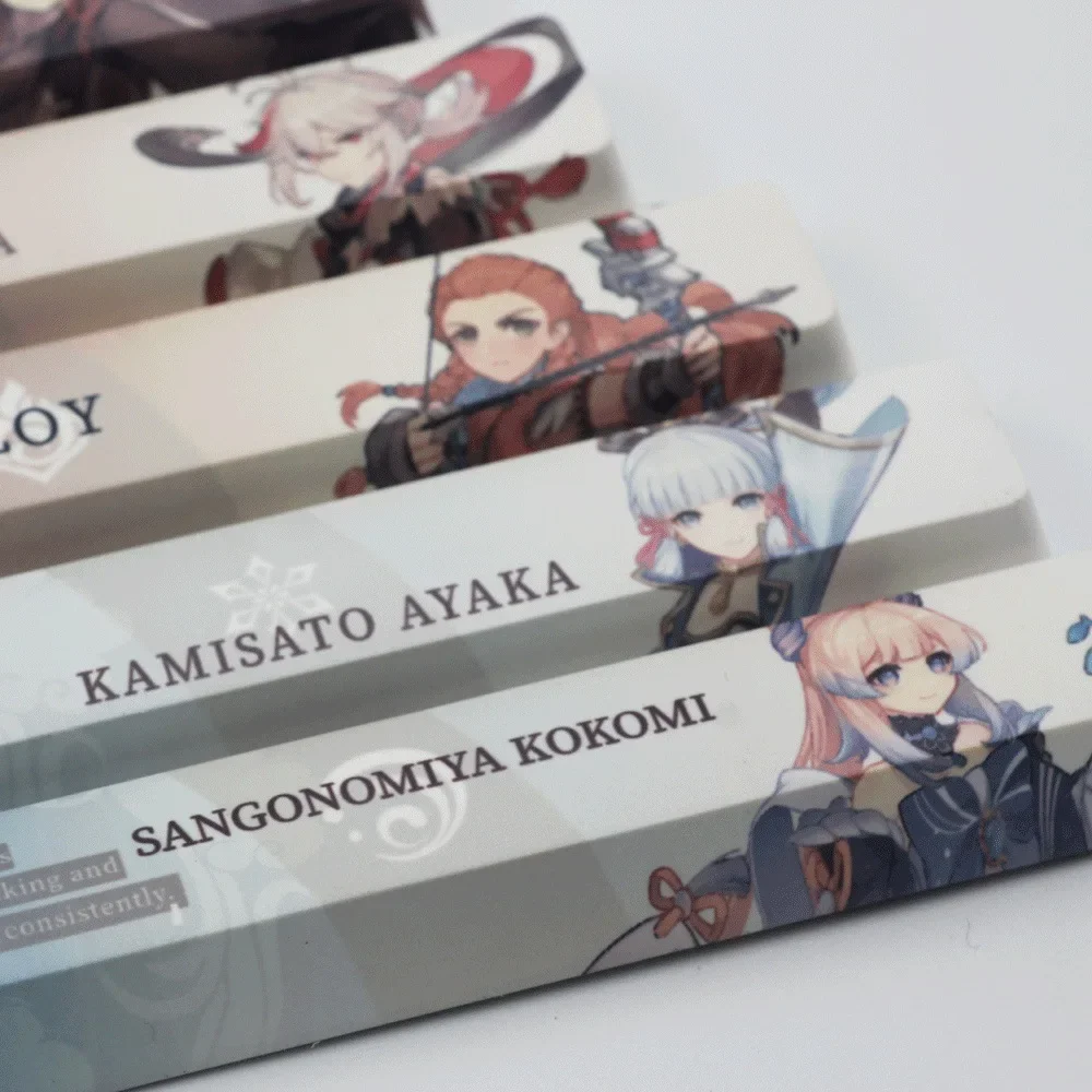 Genshin Impact Character Space Keypad PBT Keypad Mechanical Keyboard Game Customization