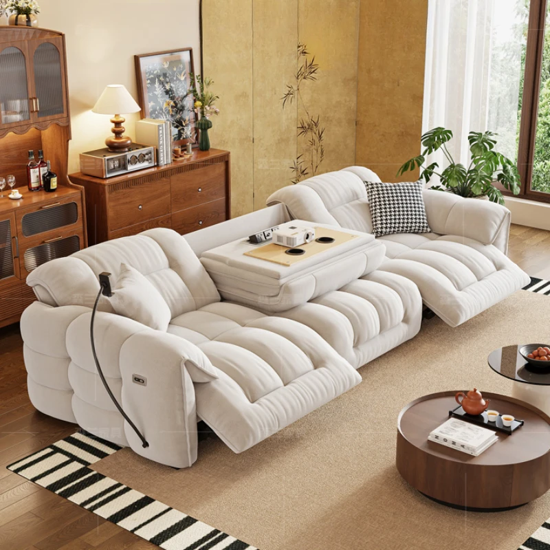 

Reclining Electric Living Room Sofa Modern Lazy Designer Lounge Sofa Luxury Loveseat Woonkamer Banken Apartment Furniture