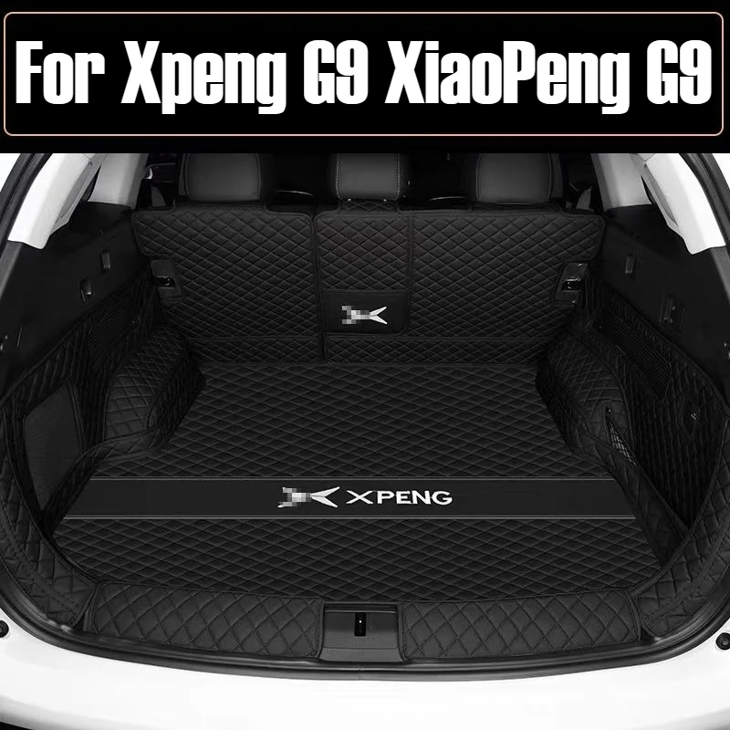 

Автомобильные аксессуары для Xpeng G9 XiaoPeng G9 2023 2024 2025 коврики в багажник водонепроницаемые авто багажник автомобильные индивидуальные защитные накладки для интерьера