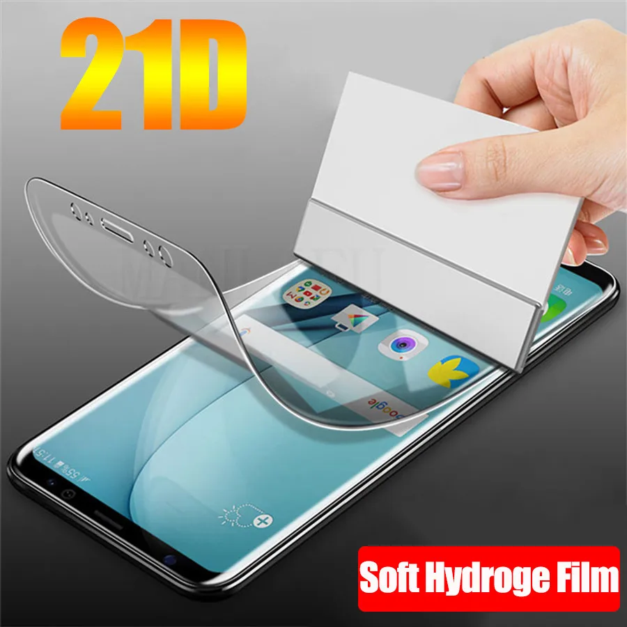 21D Hydrogel Sticker Film For Motorola Moto One Vision Action Z2 Z3 Z4 Play G7 G6 G5s E6 G8 G9 Edge Plus TPU Screen Protector