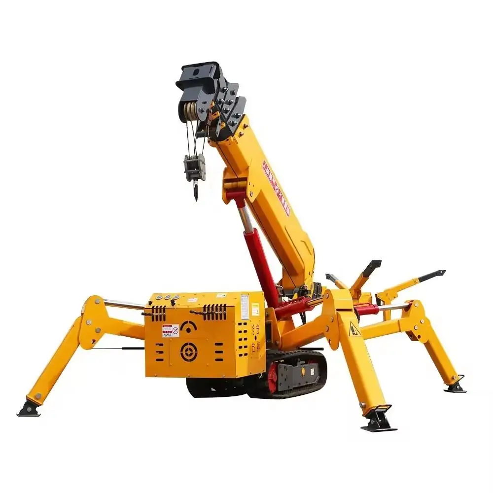 【Direct Factory Sale】Factory Cheap Price Reliable Spider Crane Manufacturer With Portable And Electric Crane Options