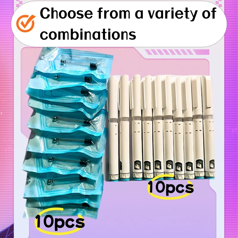 

Одноразовые ручки для инъекций (кроме лекарств) с высокой точностью и регулируемым дозированием (1 комплект по 10 шт.)