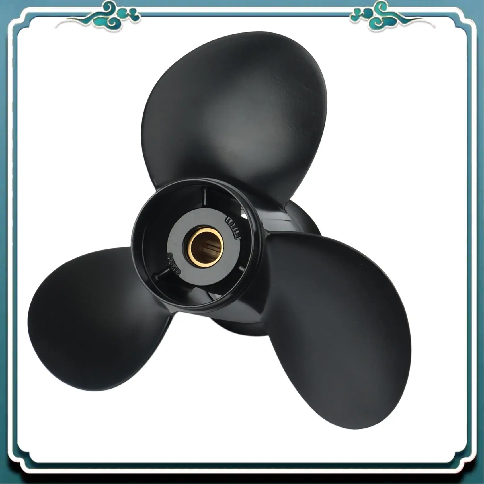 

Premium Propeller 9 1/4X12 58100-89L50-019 For Suzuki Outboard Engines DF9.9B DF15A DF20A Aluminum 10 Tooth Spline RH