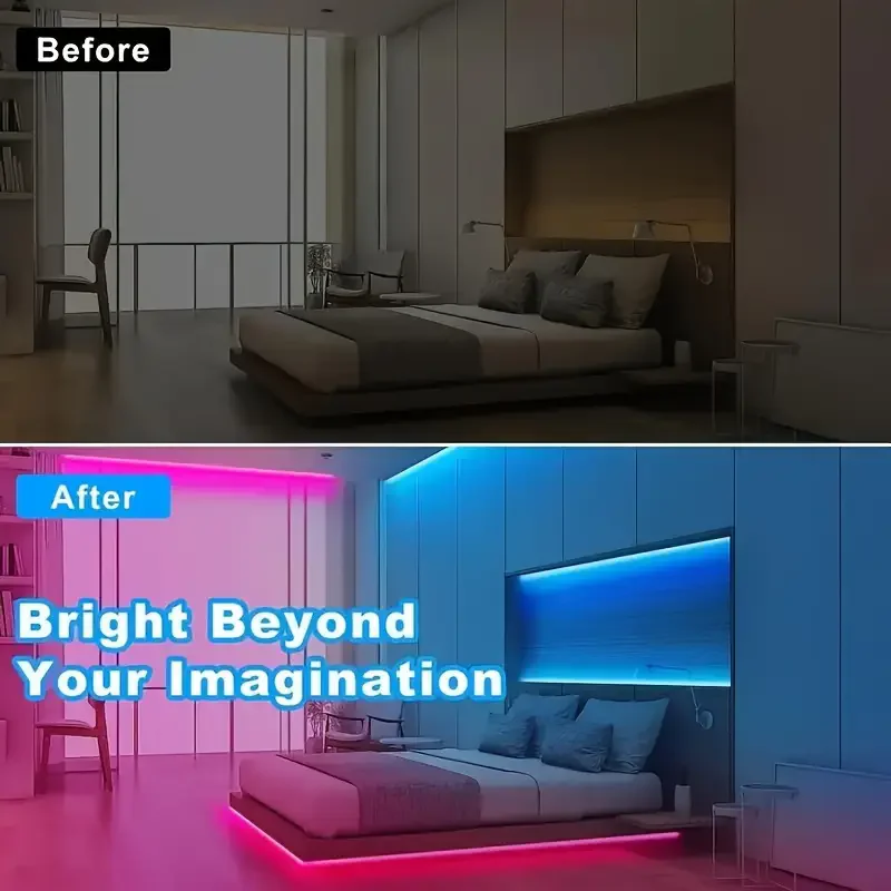 RGB LED قطاع أضواء APP الموسيقى مزامنة USB 5 فولت مصباح ليد Luces Led ديود شريط مرن الشريط للتلفزيون الخلفية غرفة الطرف الديكور