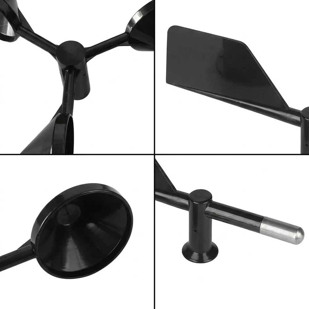 Wind Vane Replacement Part Wind Direction Indicator For Outdoor For Weather Station Anemometer Sensor Engineering Plastic