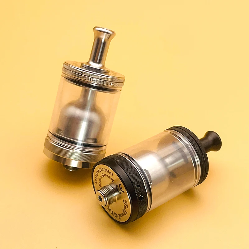 

DSX Taifun GTR RTA Atomizer 23mm 4ml 316ss+PCTG Material Single Coil Adjustable Airflow Rebuildable Vape Tank Accessories
