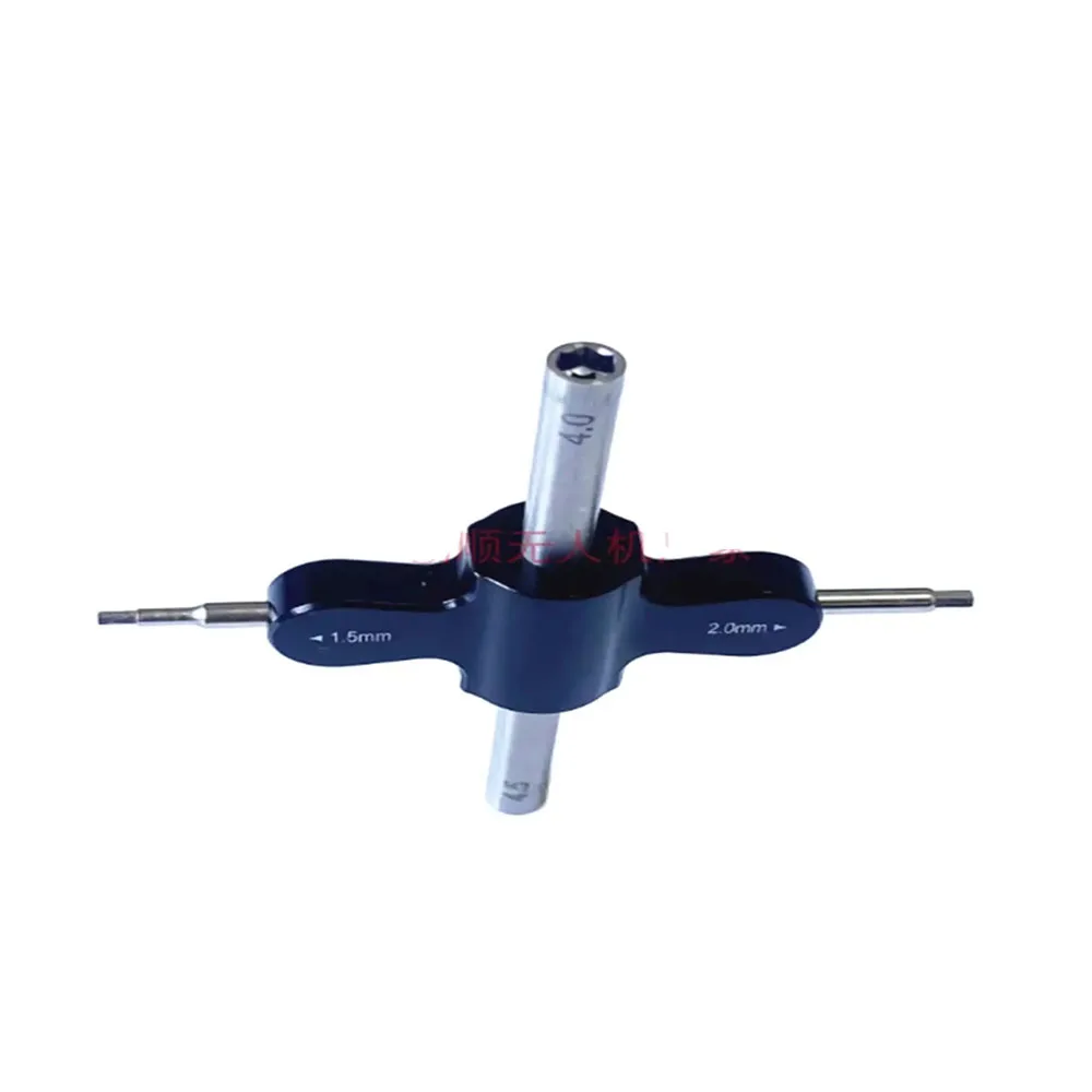 Hausgemachtes Tiangong-Fahrzeug zubehör mit Allradantrieb 4mm 4,5mm Doppelkopf mutter buchse Sechs kant schlüssel