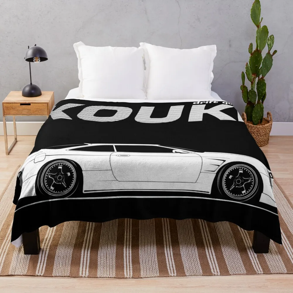 

Nissan Silvia s14 Kouki Throw Blanket Bed Travel Blankets