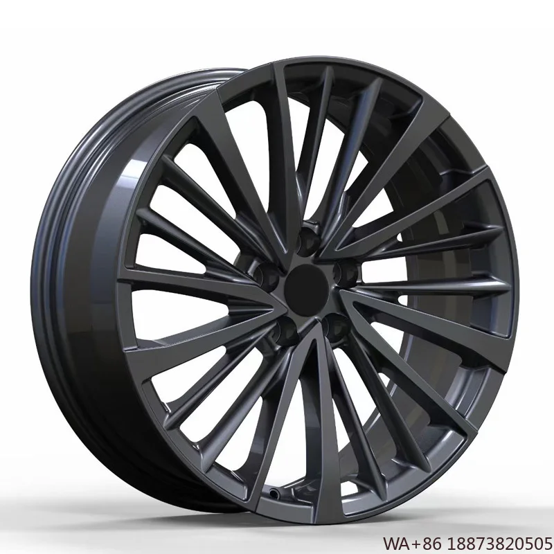 

Custom 1-Piece 17\"-20\" Gloss Black Luxury Forged Aluminum Car Wheel Rims 5x120 25mm ET for Lexus