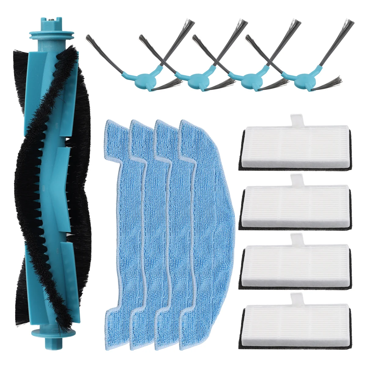 A74X ل Conga 2499 الترا المنزل الجانب الرئيسي فرشاة فلتر Hepa ممسحة القماش كيس لجميع الغبار الملحقات استبدال أجزاء