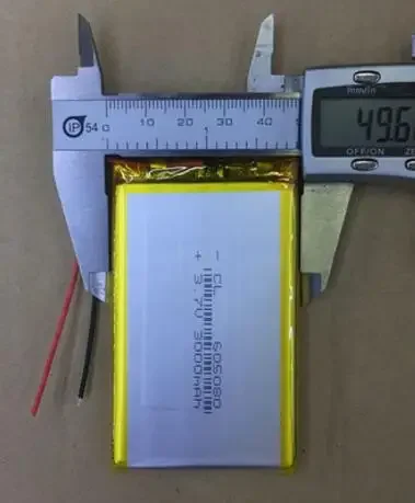 

3,7 В 605085 Полимерная литиевая батарея 3000 мАч, 7-дюймовый аккумулятор для планшетного ПК, место для продуктов