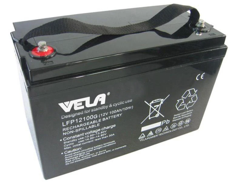 AGM Sealed Lead Acid Battery 12V 100ah for Railroad System