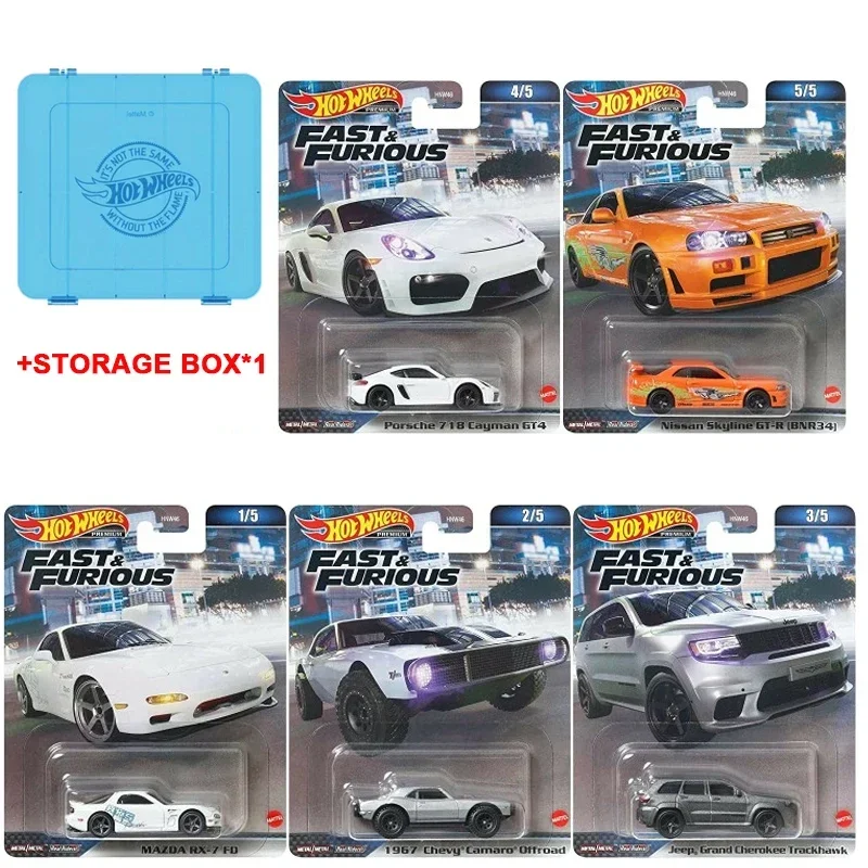 Hot Wheels Fast & Furious 1:64 Diecast Cars for Boys