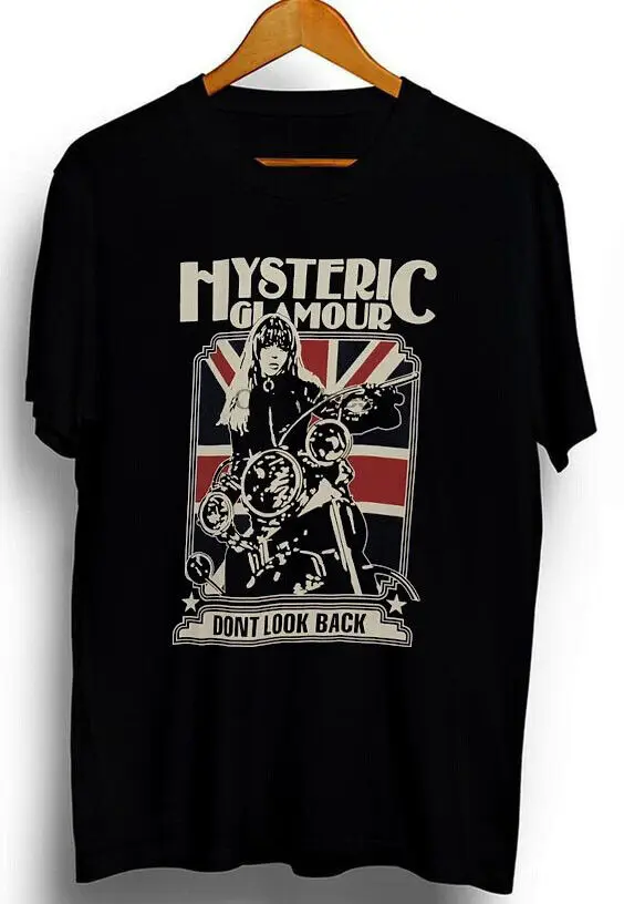 Remake HYSTERIC GLAMOUR Nice Design T Shirt, black cotton shirt