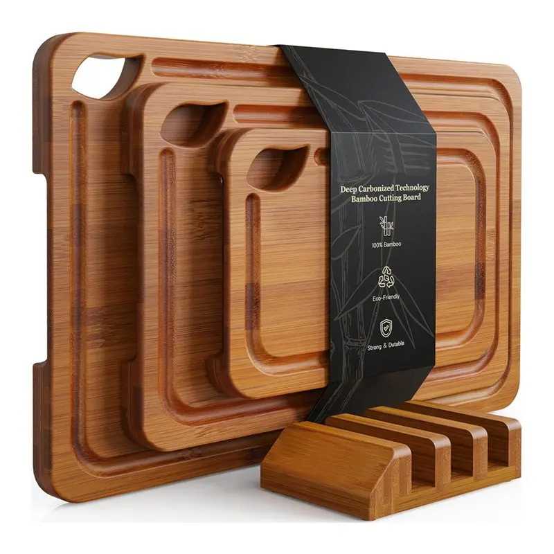 abgh-pour-cuisine-planches-a-decouper-en-bambou-de-carbone-profond-avec-support-de-rangement-en-bois-rainures-de-jus-et-poignees-faciles-a-saisir
