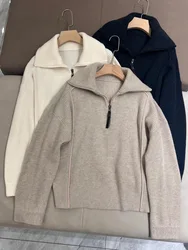 Luxuriöse lässige Pullover aus reinem Kaschmir mit lockerer Passform