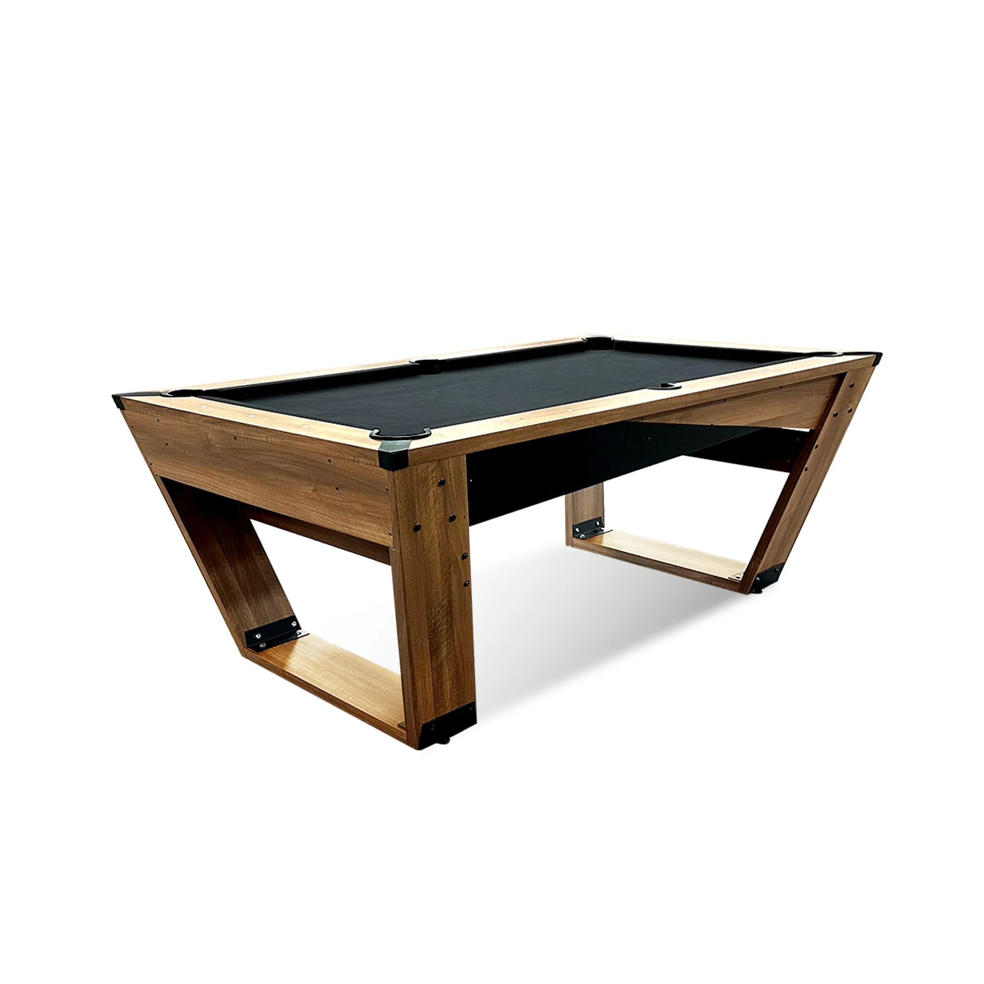 Large and small pool tables Pool tables with high-quality slate and solid wood club