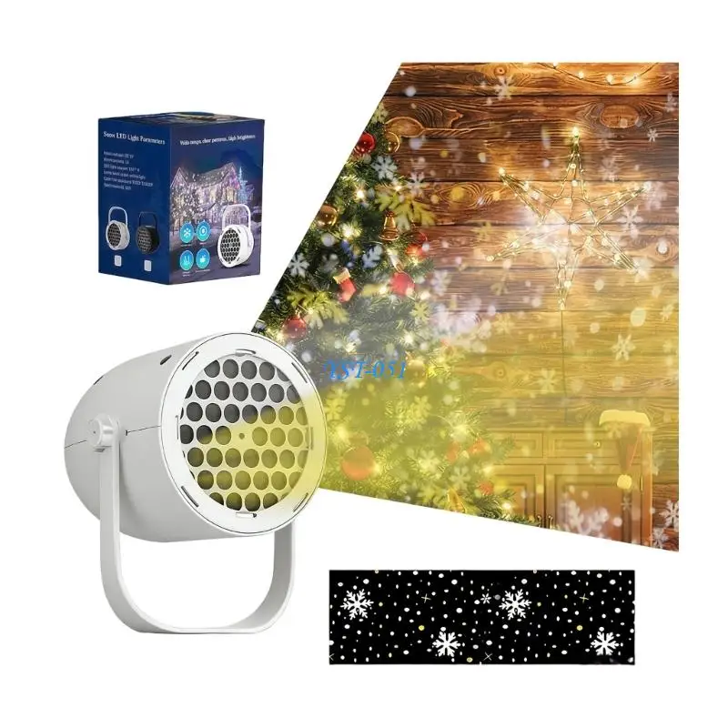 

E15A Winter Wonderlands Creator USB Snow Projector Light for Gathering Festival