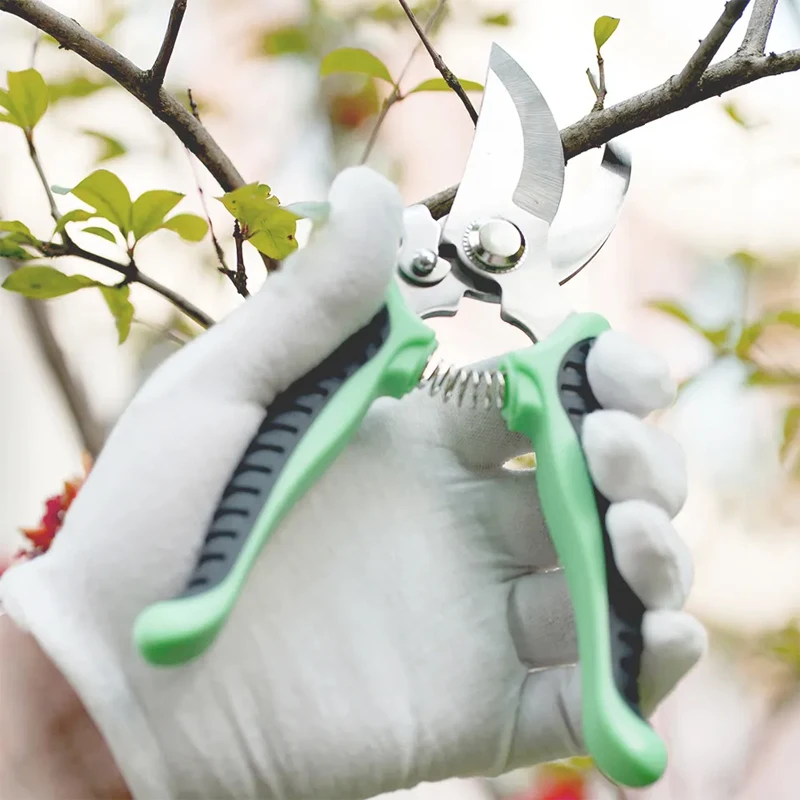 Pruner Garden Scissors Professional Sharp Bypass Pruning Shears Tree Trimmers Secateurs Hand Clippers For Garden Beak Scissors