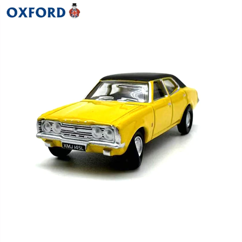 OXFORD 1:76 Scale Diecast Alloy Ford Cortina MKllของเล่นรถโบราณรุ่นคลาสสิกNostalgiaผู้ใหญ่ของที่ระลึกของขวัญจอแสดงผลแบบคงที่