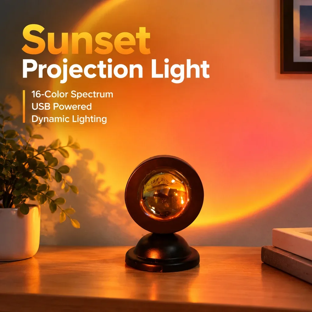 1-unidade-de-luz-de-projecao-com-efeito-de-por-do-sol-vibrante-–-luz-led-com-mudanca-dinamica-de-cores-controlo-remoto-usb-e-espectro-de-16-cores-–-cria-um-ambiente-acolhedor