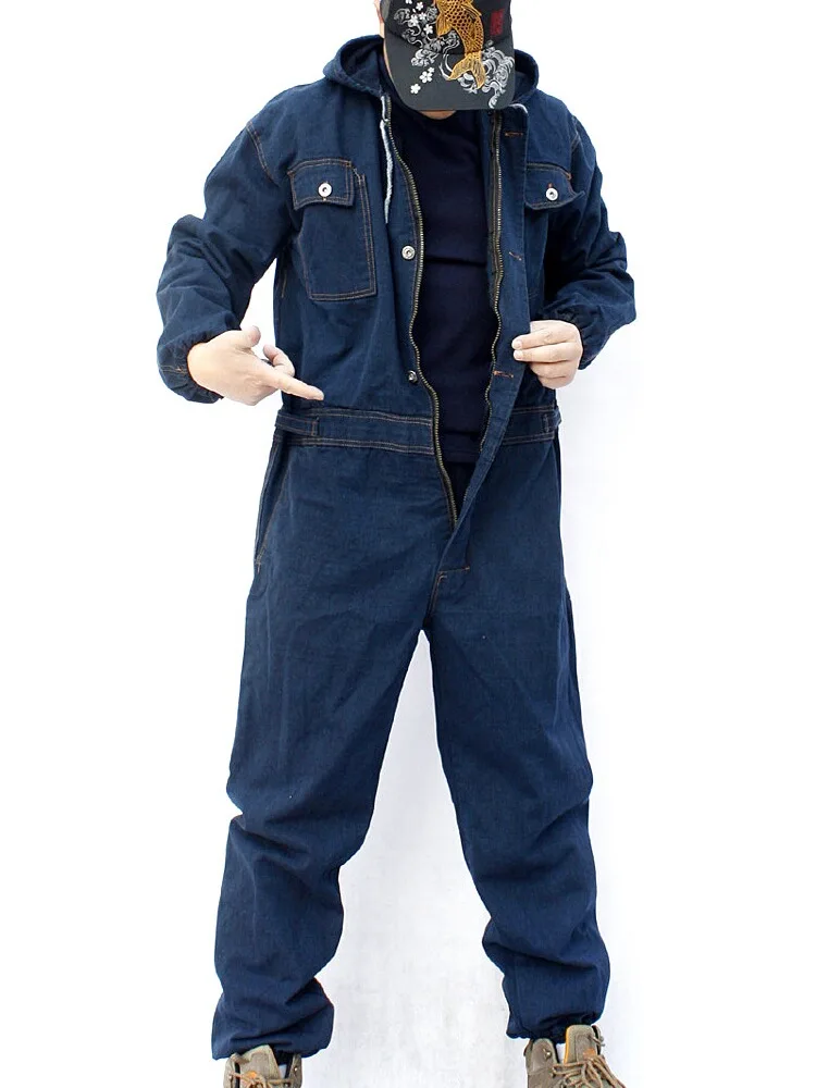 loose-large-size-overall-denim-workwear-set-for-men-welding-labor-protection-anti-heat-spark-proof-welder-automobile