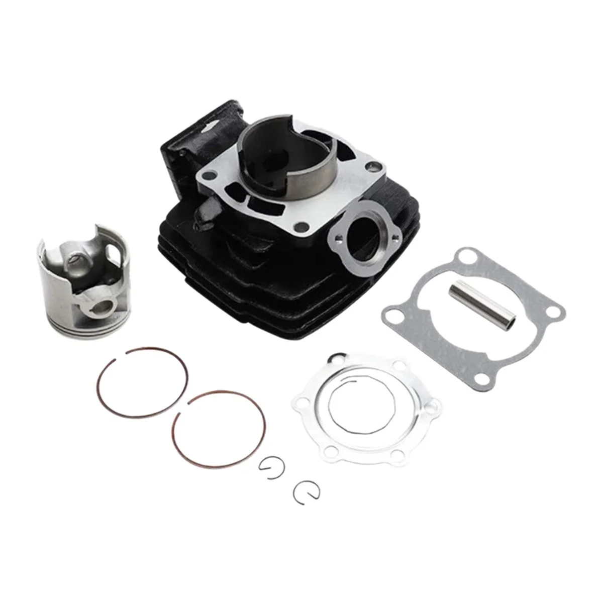 66mm Motorcycle Cylinder Piston Gasket Engine Rebuild Jug Kit for DT175 1978-1981 Cylinder Liner