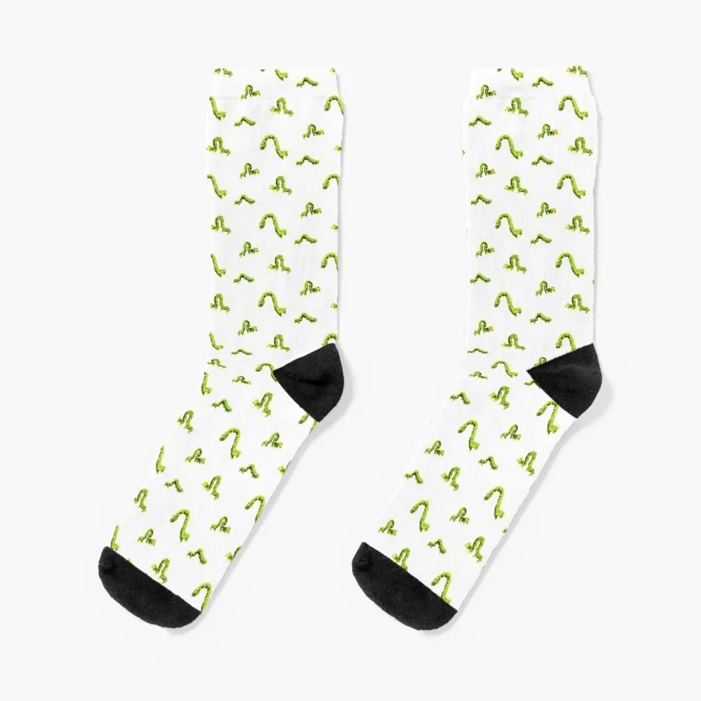 

Inchworms! Socks hip hop FASHION Male Socks Women's