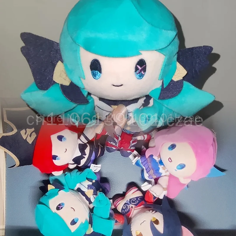 Original In Stock Pumki League of Legends Hand-in-Hand Magnetic Blind Box Vinyl Doll Keychain Collectible Ornament Toys Gifts