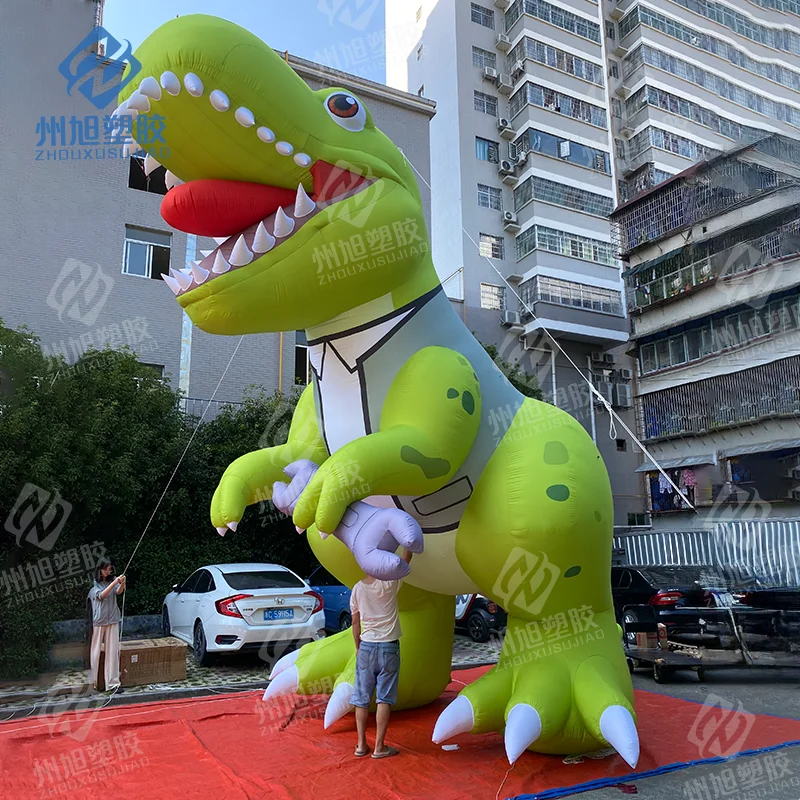 Customized Giant Inflatable Dragon Dinosaur for Zoo and amusement park displays advertising