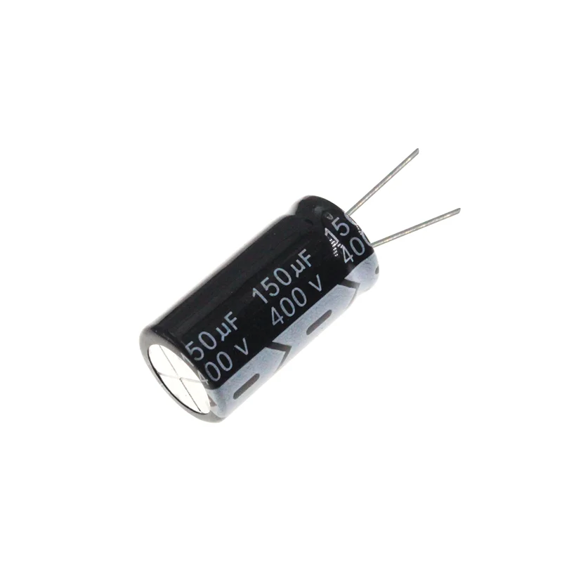 2pcs 150uF 400V 150MFD 400WV 18*30mm Aluminum Electrolytic Capacitor Radial 400v150uf 150uf400v