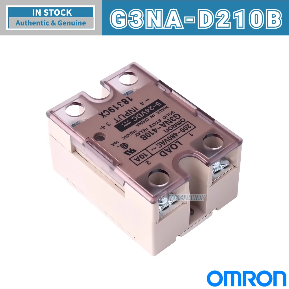 

Новое подлинное оригинальное твердотельное реле OMRON G3NA-210B 205B 220B 240B D210B 275B-UTU