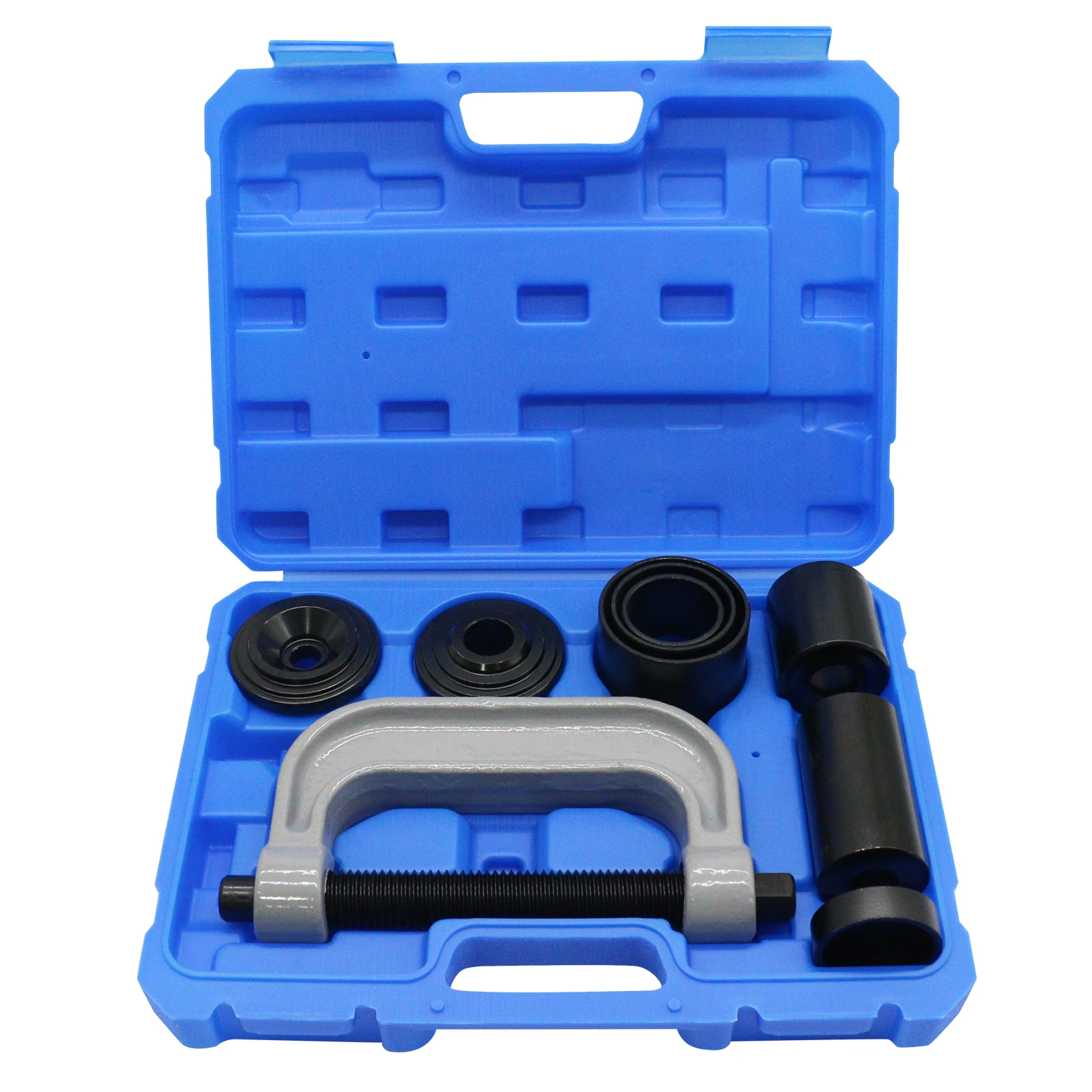 4-in-1 Car Ball Joint Service Kit 10pcs Universal Cross Shaft Removal Tool Kit - Complete Remover Set for Automotive Maintenance
