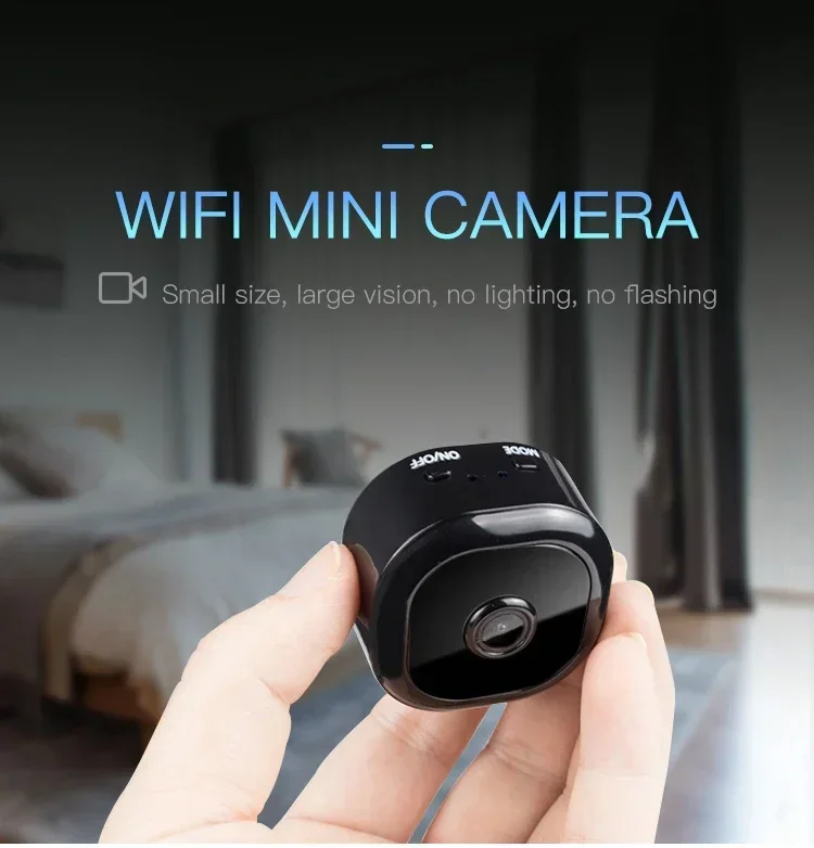 HD 1080P Mini Wifi IP Camera Micro Cameras Mini IP Webcam Infrared Night Version DVR Remote Motion Sensor Audio Video Recorder