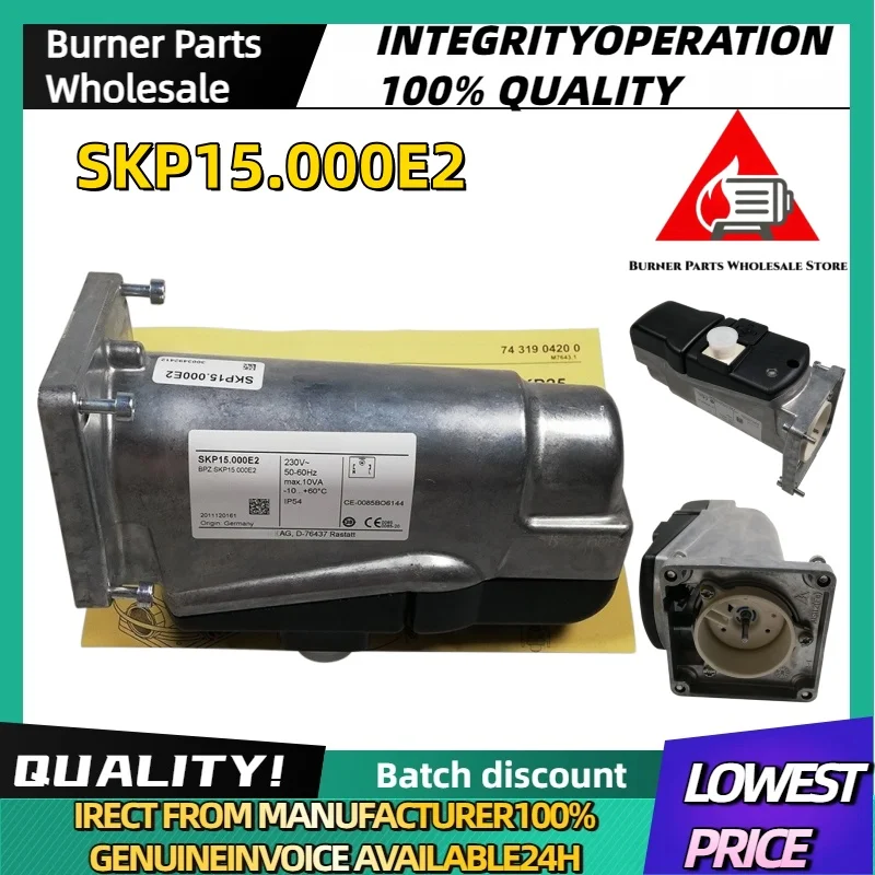 

New Original Genuine SKP15.000E2 SKP25.203E2 SKP25.003E2 SKP75.003E2 Gas Valve Actuator Industrial Combustion Burner Replacement