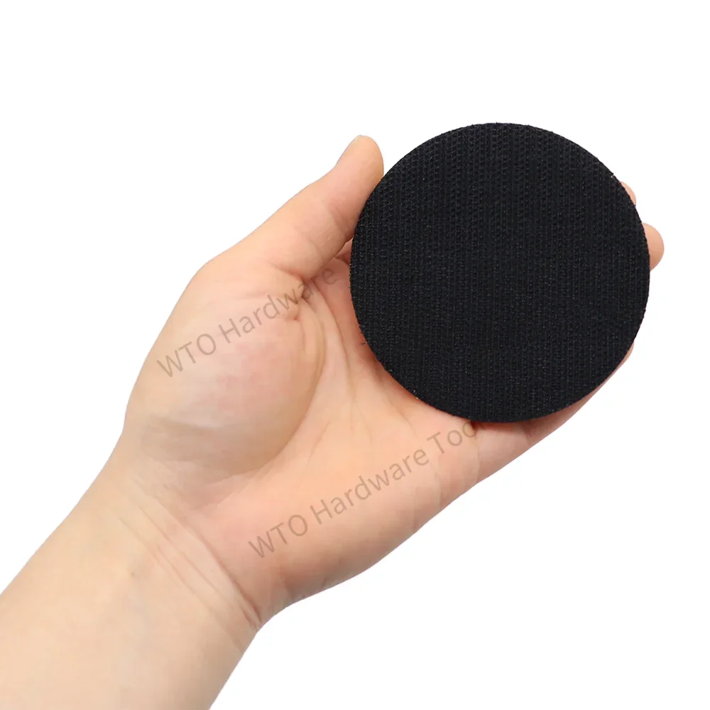 1PC 3 Inch M6 Thread Sander Backing Pad For Air Polisher Hook & Loop Back Plate Sanding Disc Abrasive Grinding Tool For Grinding