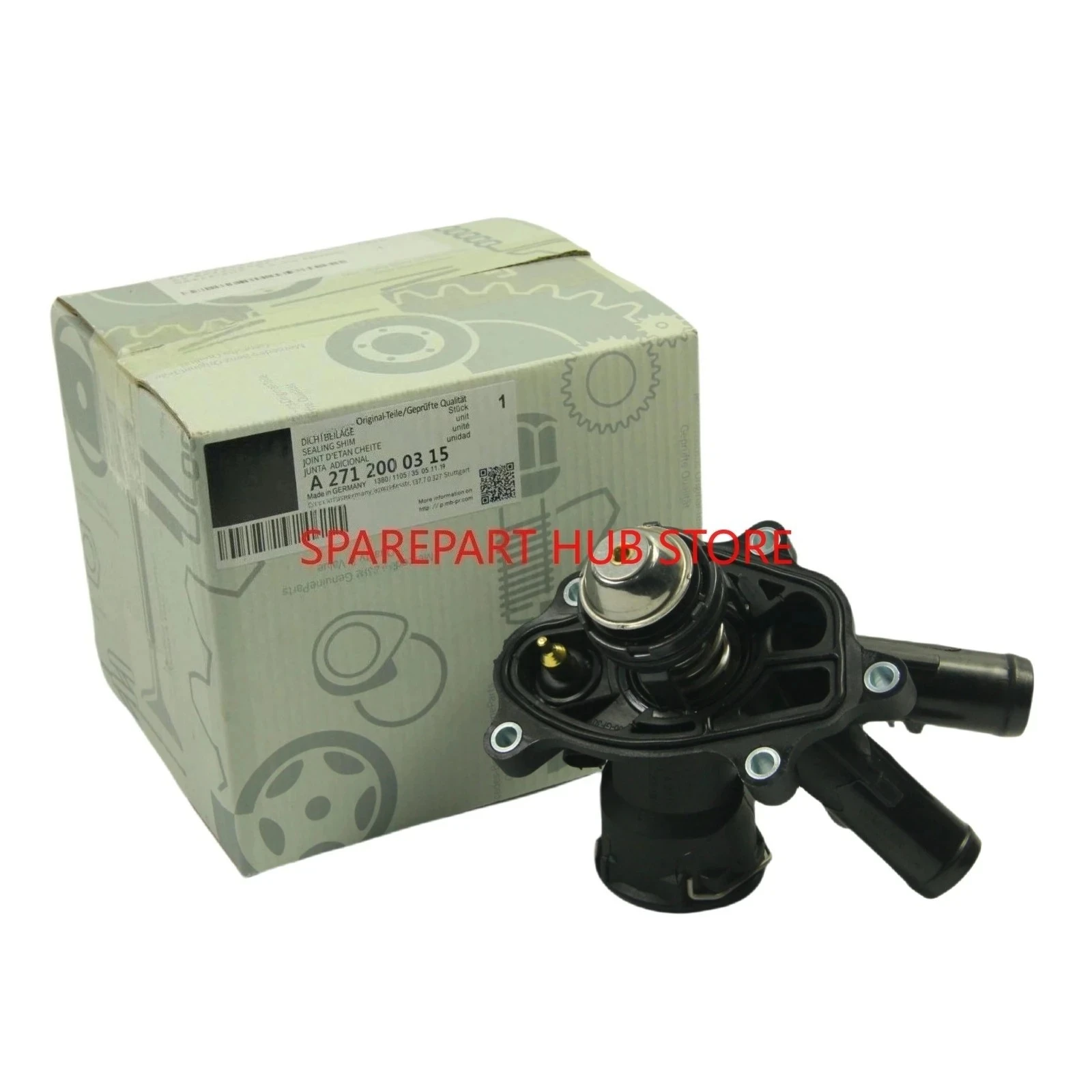 

OEM A2712000315 Thermostat Housing Water Coolant For Mercedes Benz M271 W204 W212 C180 E200 C200 C250 E250 SLK200 SLK250