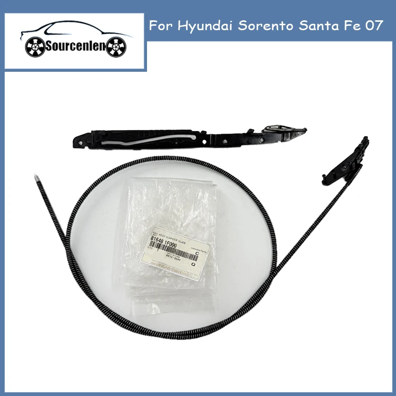 

For Hyundai Sorento Santa Fe 07 Sunroof Sun Roof Guide Rail Repair Glass Window 816481F000 816471F000 81647-3E001 81648-3E001